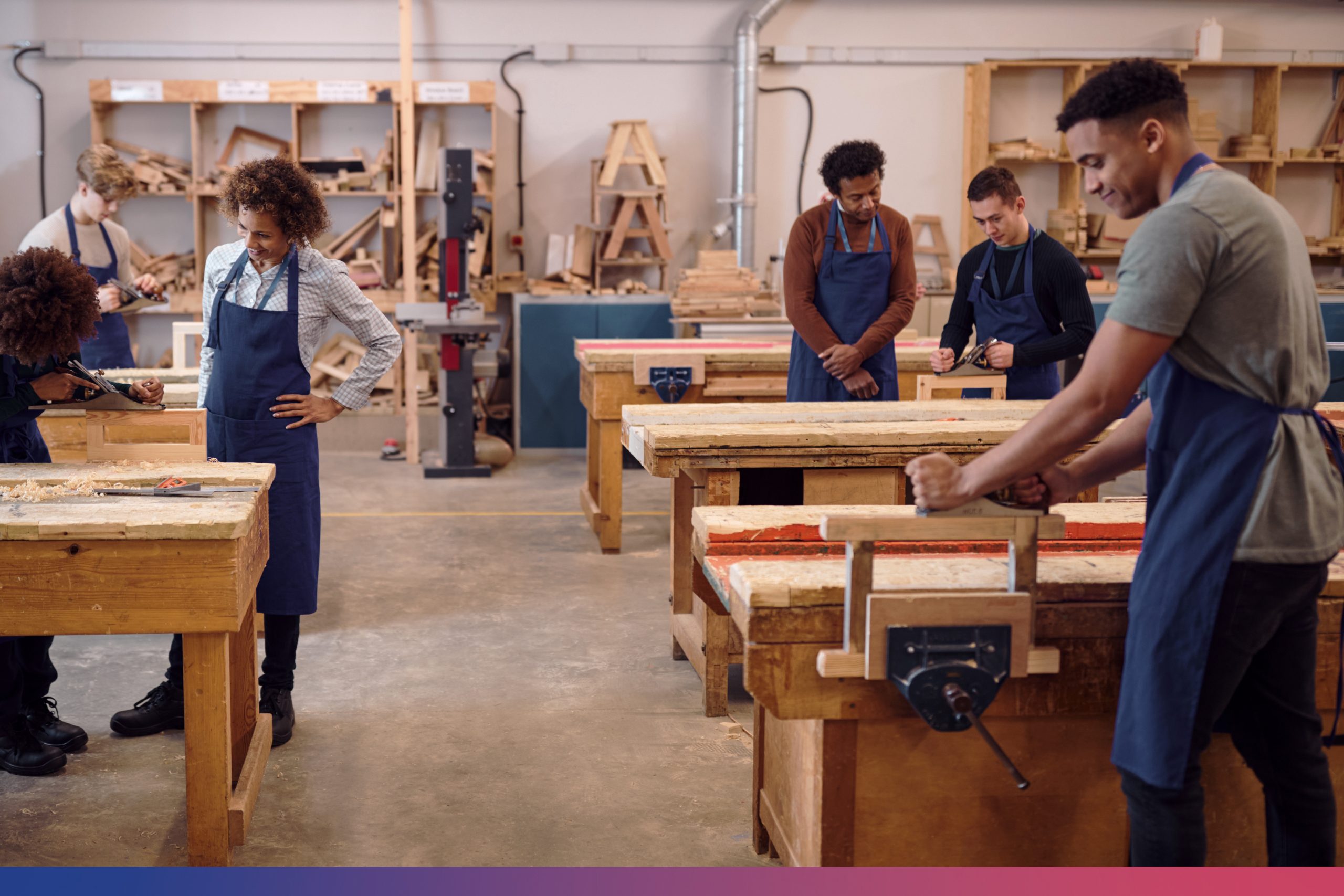 Wood working workshop