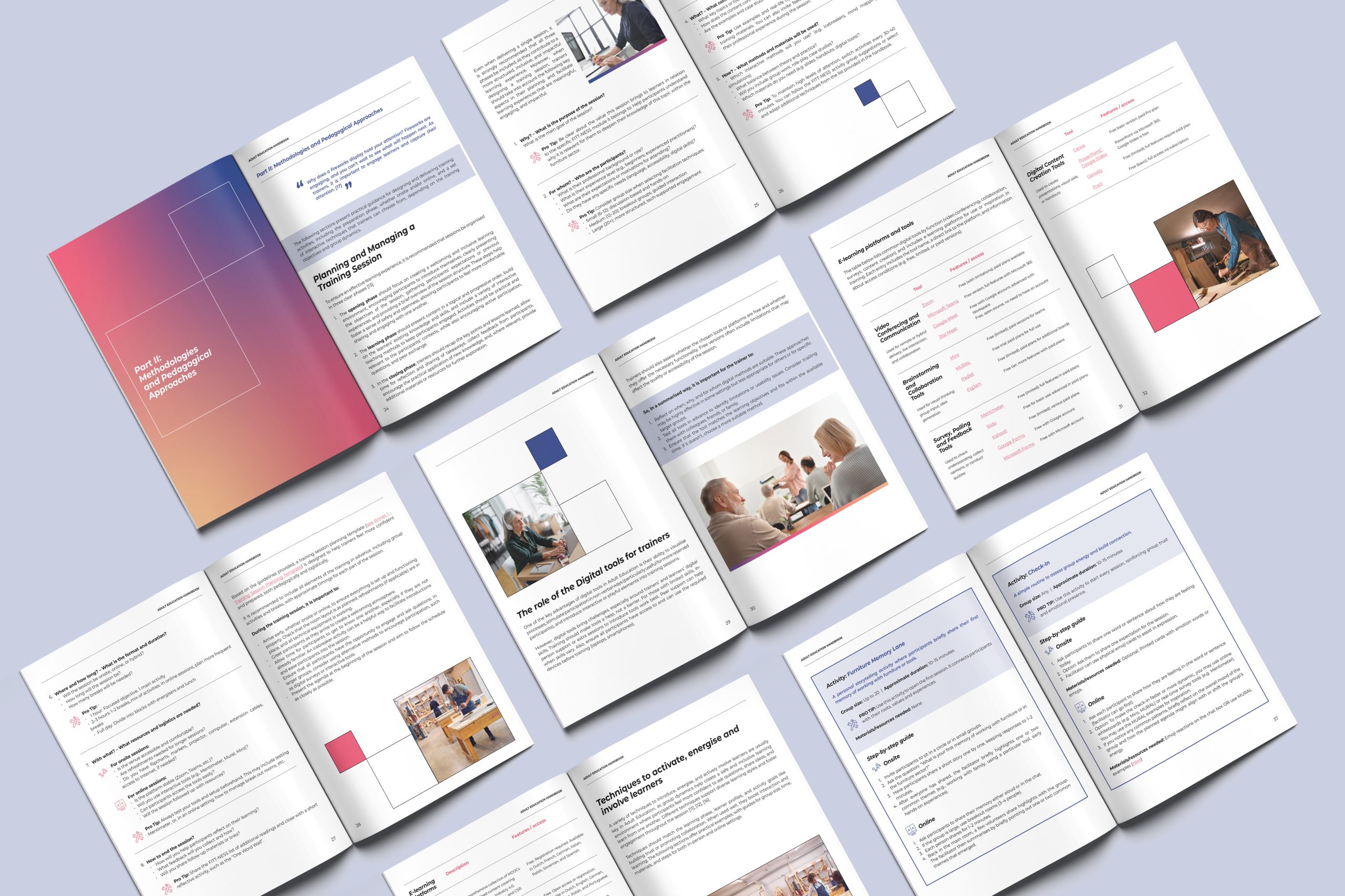 Fitt-Ness Layout Samples